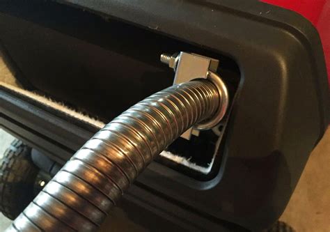Oil drain <strong>extension</strong> for easy oil changes. . Kohler generator exhaust extension